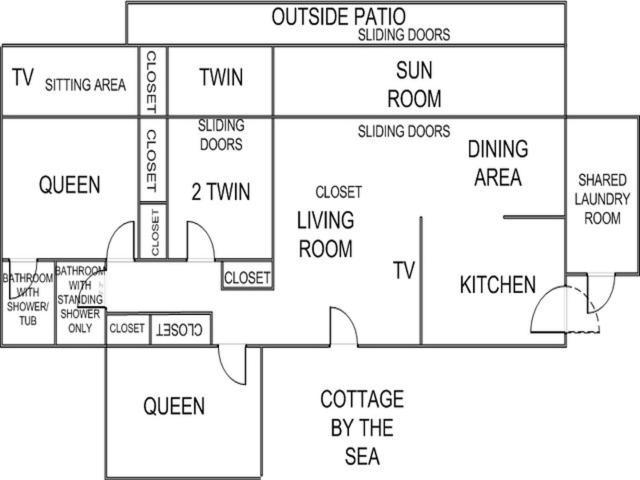 Cottage By The Sea - Unit A Duplex جزيرة جيكل المظهر الخارجي الصورة